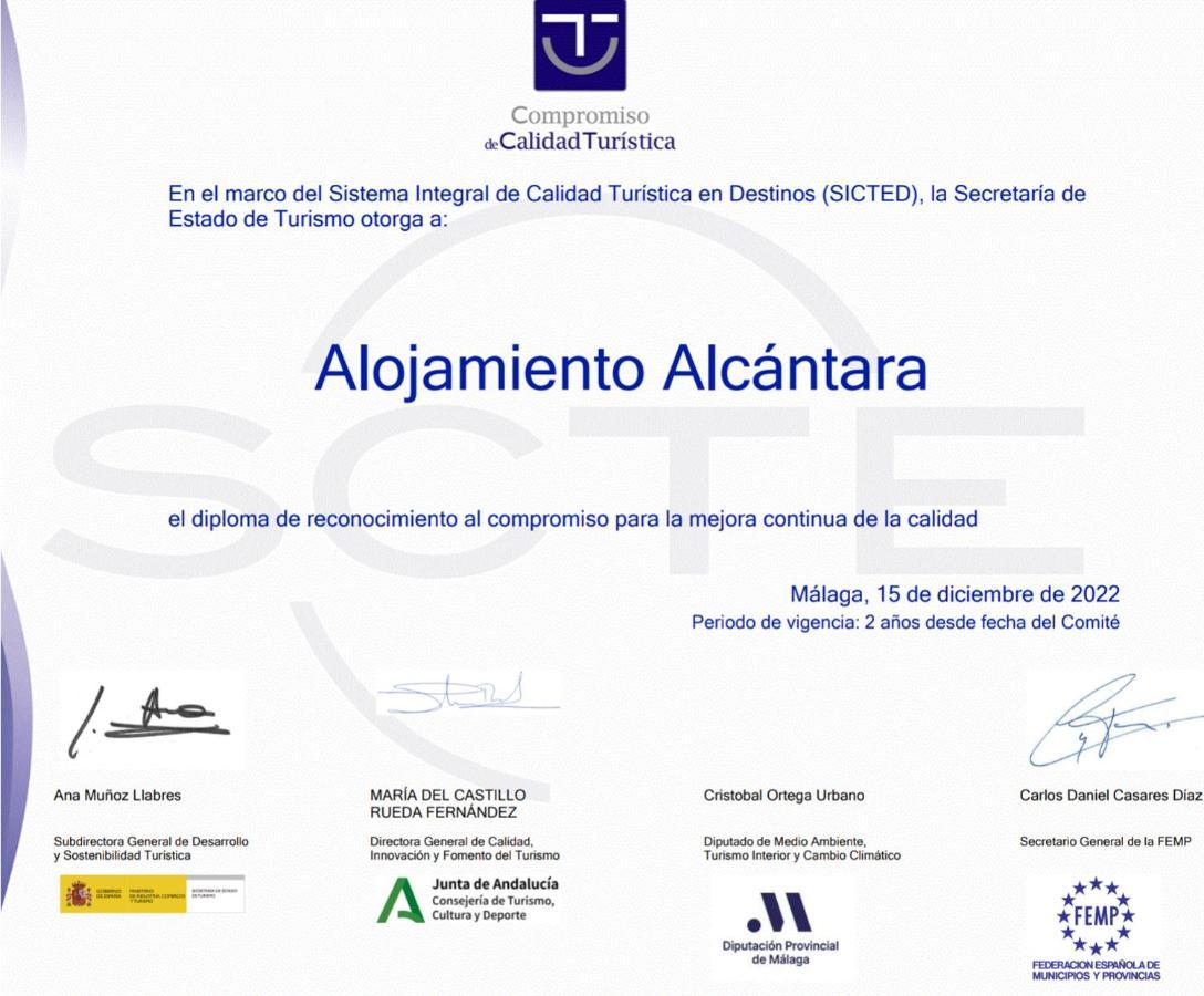Alojamiento Alcantara Alora Exterior photo